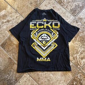vintage ecko unltd mma graphic tee